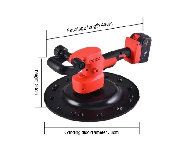cross-border  Long Handle Automatic Small Concrete Smoothing Rendering Wall Putty Plastering Cement Mortar Polishing Machine