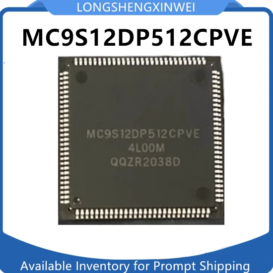 1PCS New MC9S12DP512CPVE MC9S12DP512 Original 16 Bit Microcontroller IC Chip