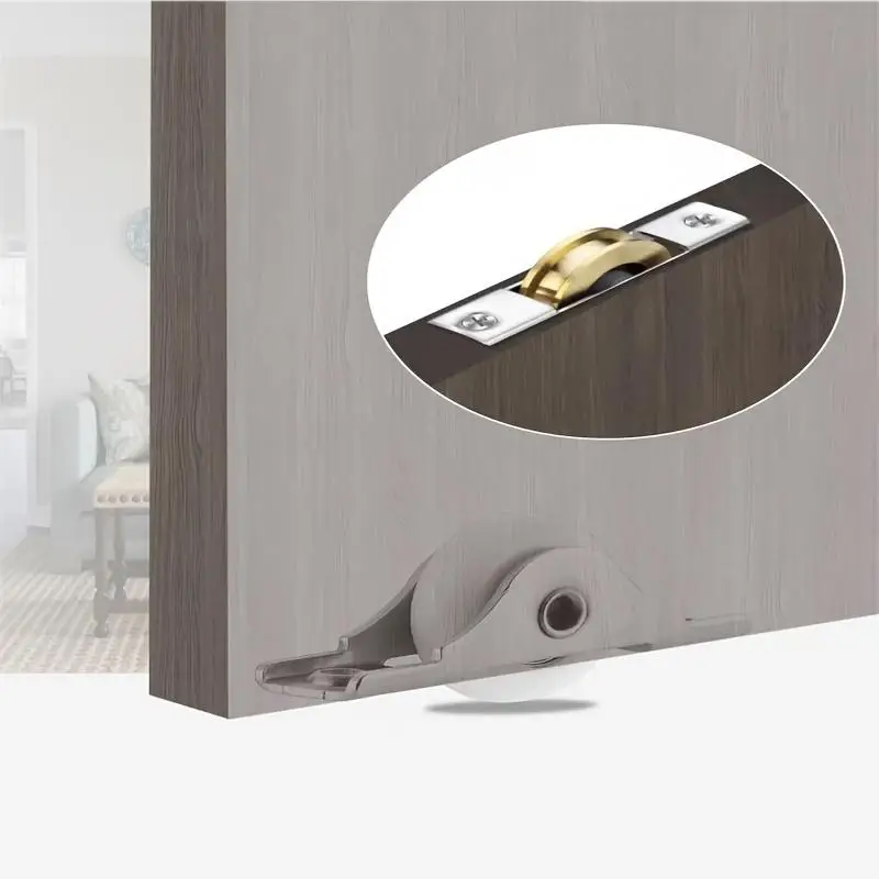 10Pcs plastic door and window pulleys, old-fashioned sliding door pulleys, glass door pulleys, home hardware accessories