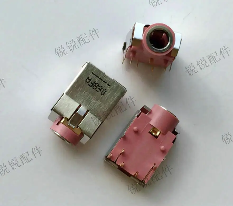 For Foxconn 3.5 audio interface, female seat 6P copper ring, with shrapnel, earphone socket H4.75 audio seat