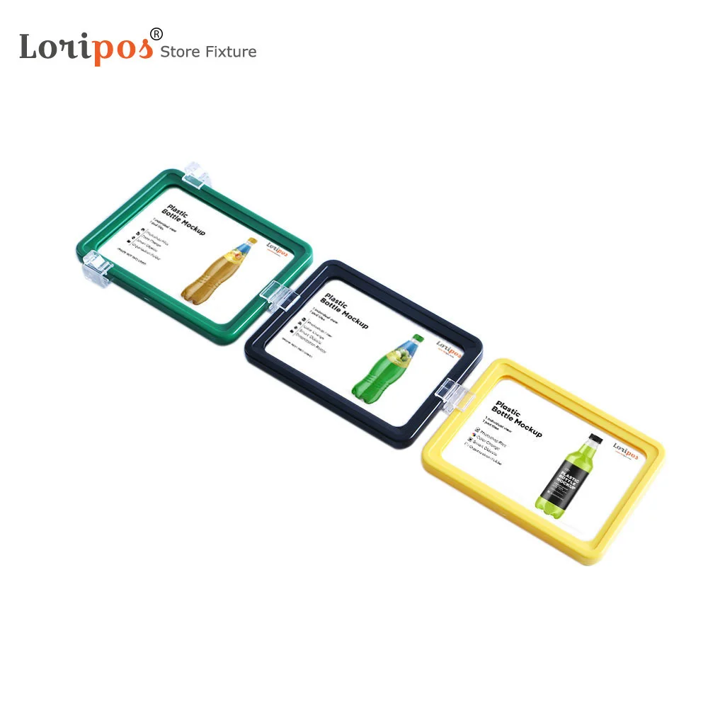 A6 Selling Point Of Sale Price Tag Display Merchandise Card Holder Info Label Frame  | Loripos