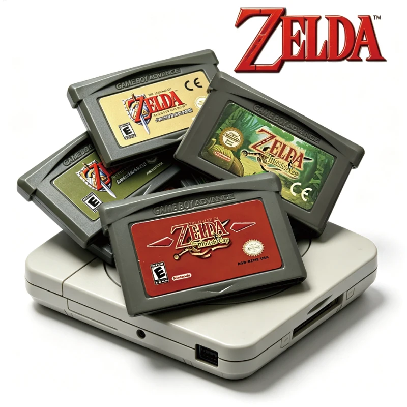 Board Game Zelda - ##GBA Game Cartridge 32 Bit Video