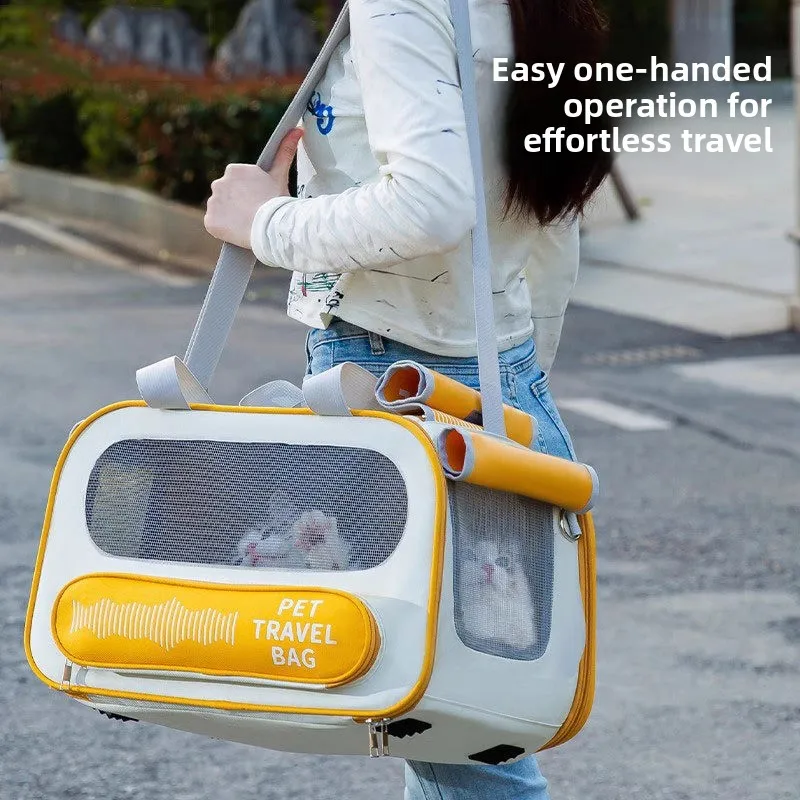 pet-backpack-car-riding-cage-pet-music-dynamic-bag-luggage-strap-across-dog-backpack-large-capacity-travel-bag