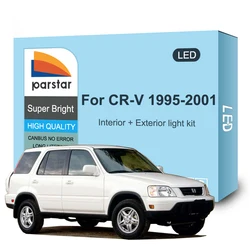 屋内および屋外のLEDライトキット,パーキングブレーキ,サイドバルブ,ホンダCR-V,crv,1995-1997 1998 1999 2000