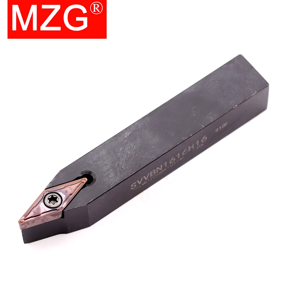 MZG SVVBN1010H11 8*8 10*10 S Type Lathe Toolholder VNMG Inserts Lathe Machining Cutter Bar CNC External Turning Tool Holders