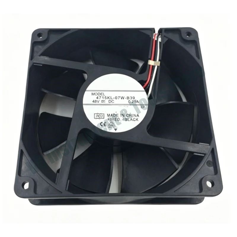 Neu für NMB 4715KL-07W-B39 12038 48V 0,21A Kühlerlüfter, hohe Effizienz, zuverlässige industrielle und Server-Anwendung – Detail 2