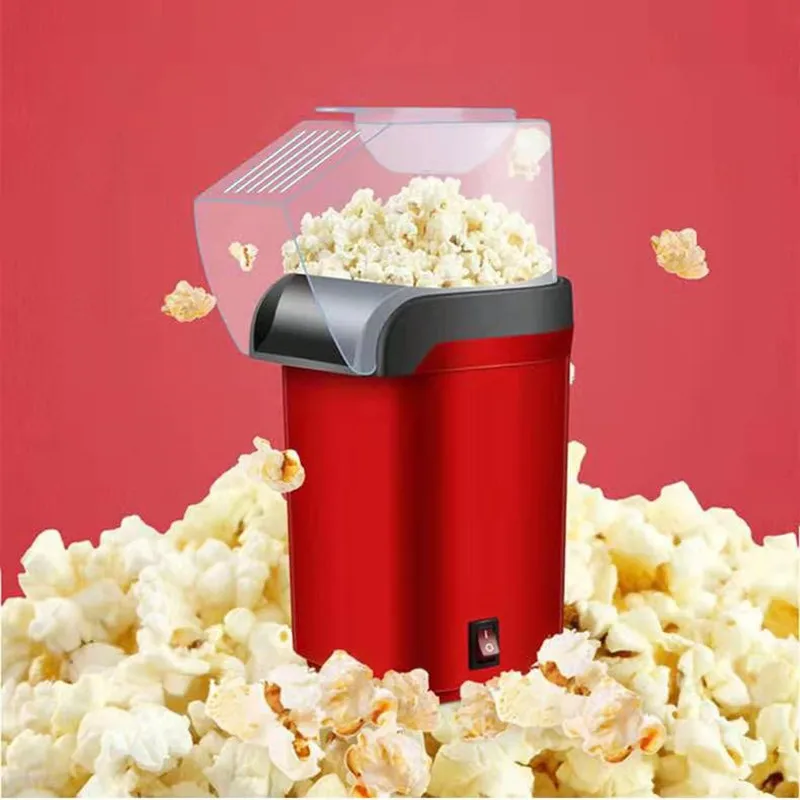 Household Electric Popcorn Machineblower Type Mini Popcorn Bagging Machine Electric Heating Corn Popper Machine Popcorn Machine