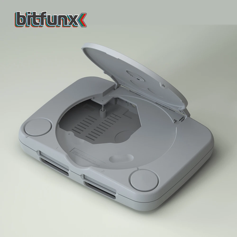 Запасной прозрачный чехол Bitfunx для PlayStation PS One PSOne, все версии