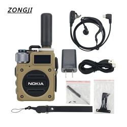 G6 Walkie Talkie Handheld Transceiver 5000KM Wearable 400-470Mhz UHF Transceiver Radio Communication Stabilization Easy Carry