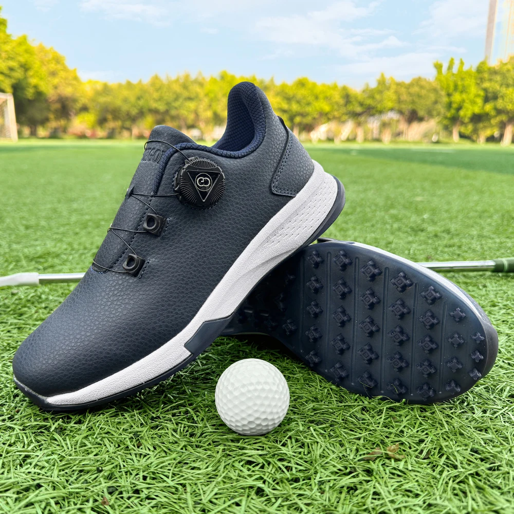 Professional Spikeless Golf Shoes Men Luxury Golf Footwears Comfortable Walking Sneakers