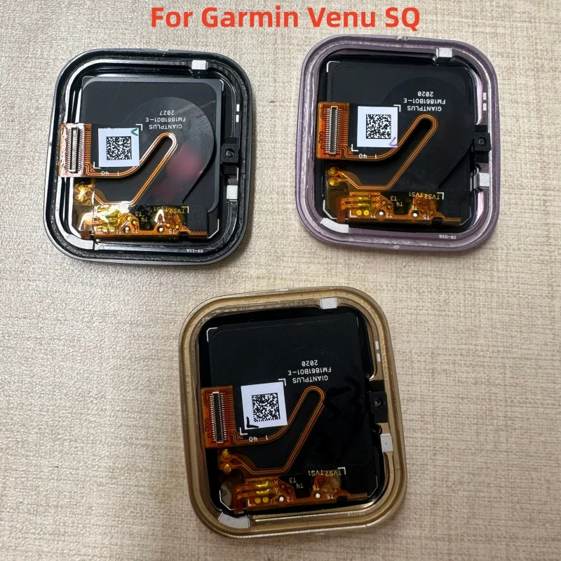 Original Quality Touch Screen Digitizer For Garmin Venu SQ LCD Display Assembly Replacement For Smartwatch Screen Fix