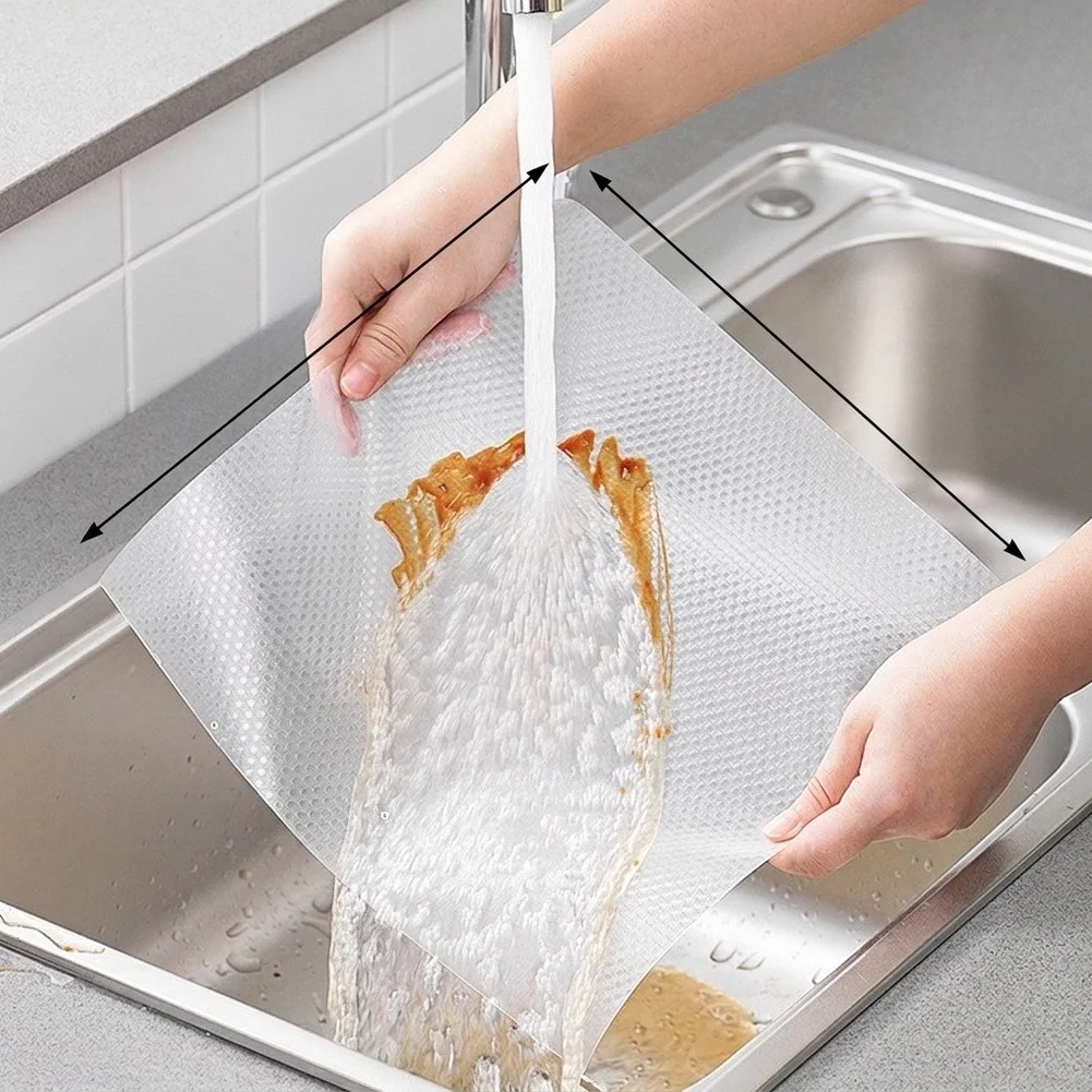 White EVA Drawer Mat for Kitchen Storage Non-Adhesive Flexible Cut-to-Fit Fridge Liner Mat 30cm x 7m 45cm x 7m 50cm x 7m