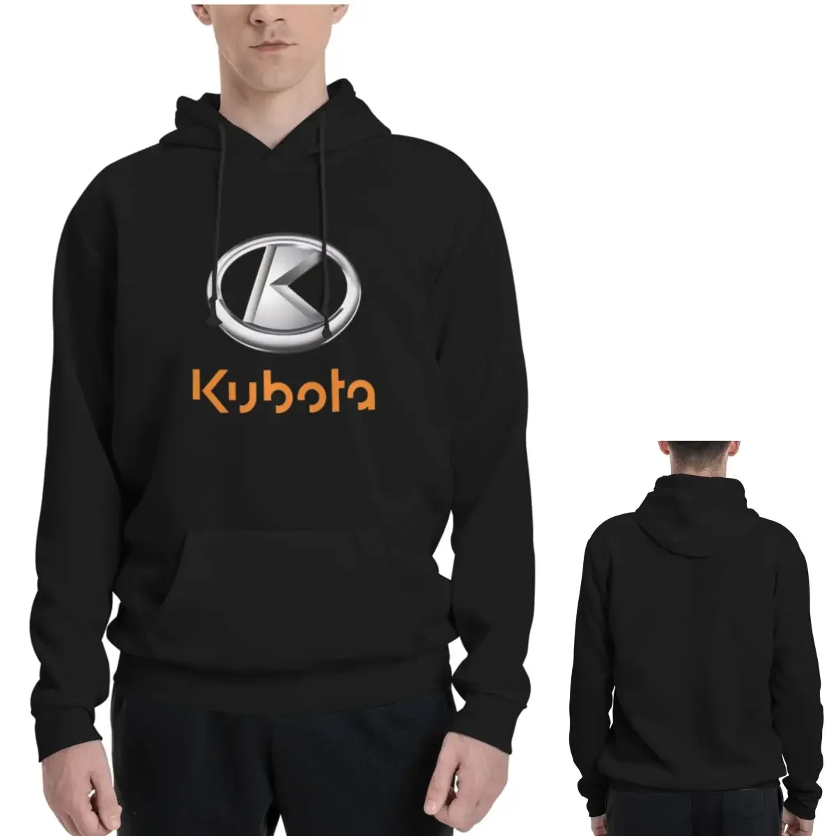 

Толстовки с капюшоном Big Kubota Tracktprs для мужчин и женщин, повседневный пуловер, толстовка в стиле Харадзюку с длинным рукавом и капюшоном, осень-зима