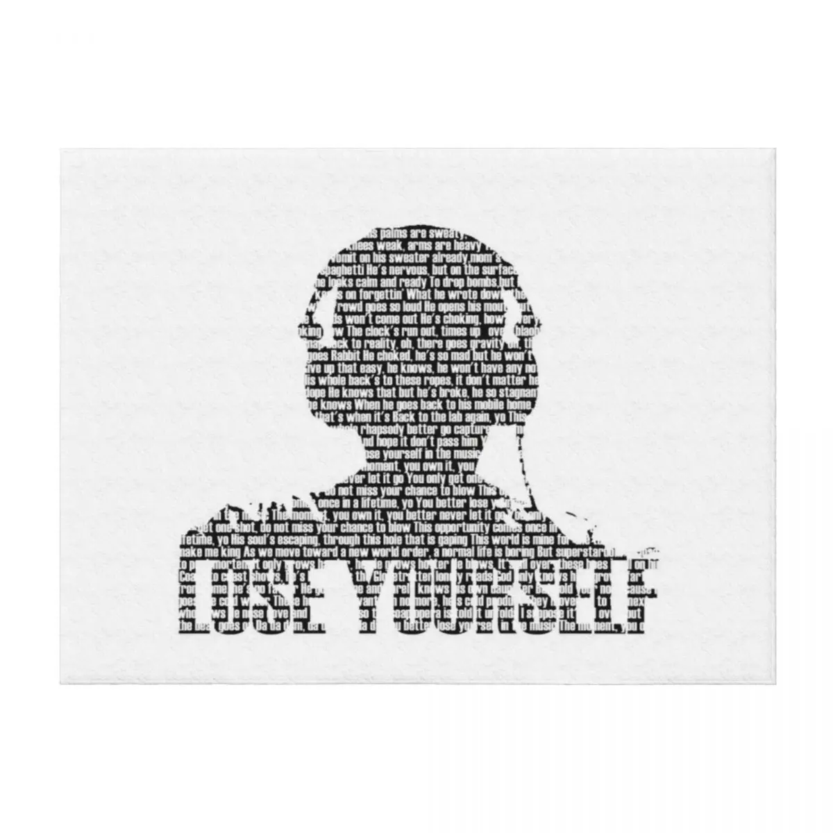 

Lose Yourself Throw Blanket Multi-Purpose warm winter Custom Bed Fashionable Blankets