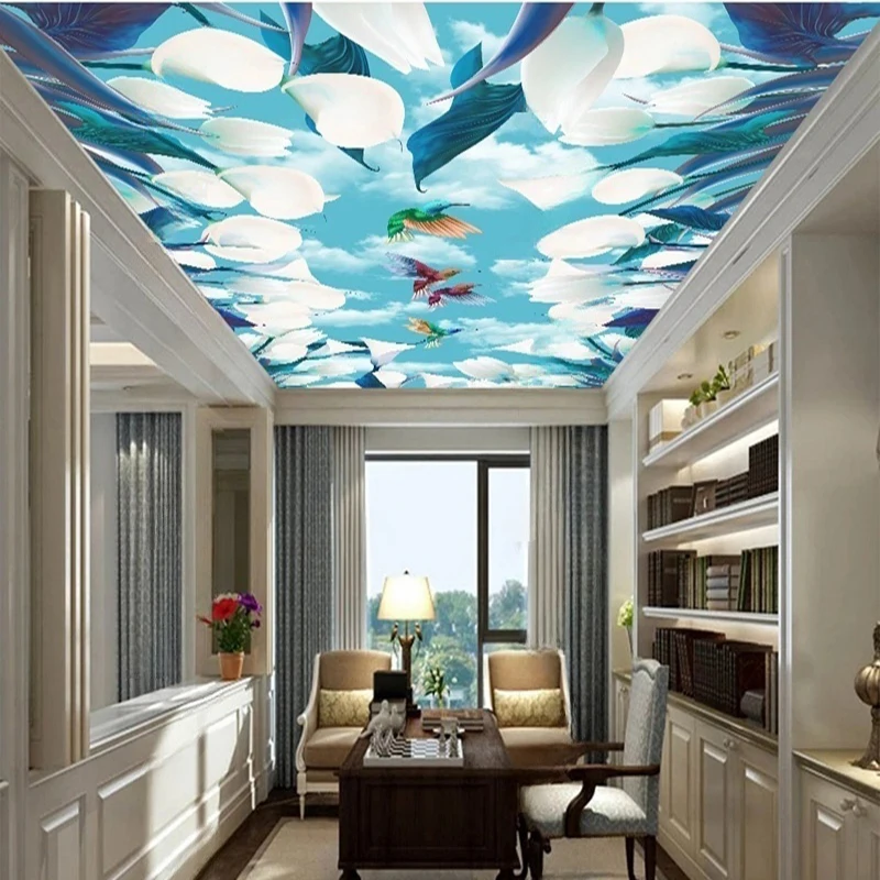 MU8397 Marble Light Luxury Modern Simple Photo Murals Wallpaper Living Room Bedroom Arr Background Wall Cloth 3D Papel De Parede