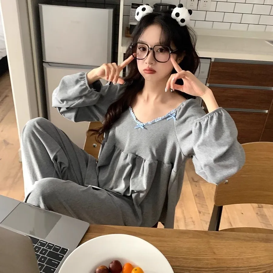 

Pjs Setwomen's Pajama Setwomen's Spring and Summer Pajamasfashionable Home Clothes, Pajamasloose and Comfortablecute