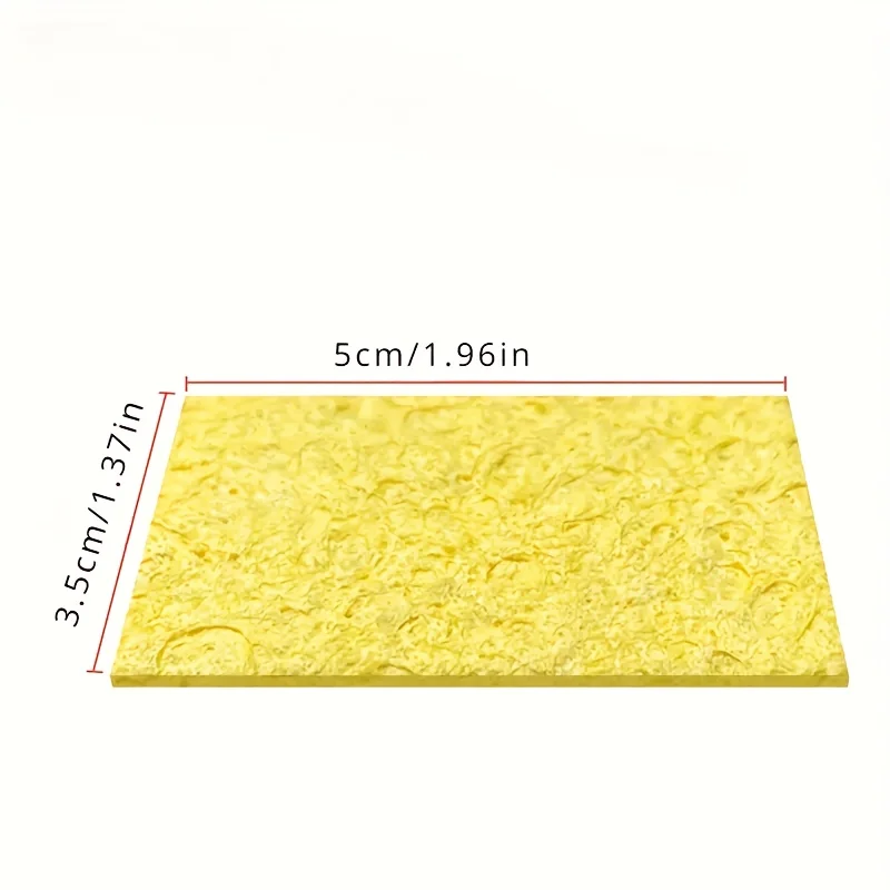 5/10pcs Soldering Nozzle Cleaning Sponge to Remove Residual Impurities from the Soldering Nozzle, Used as a Tool for Cleaning