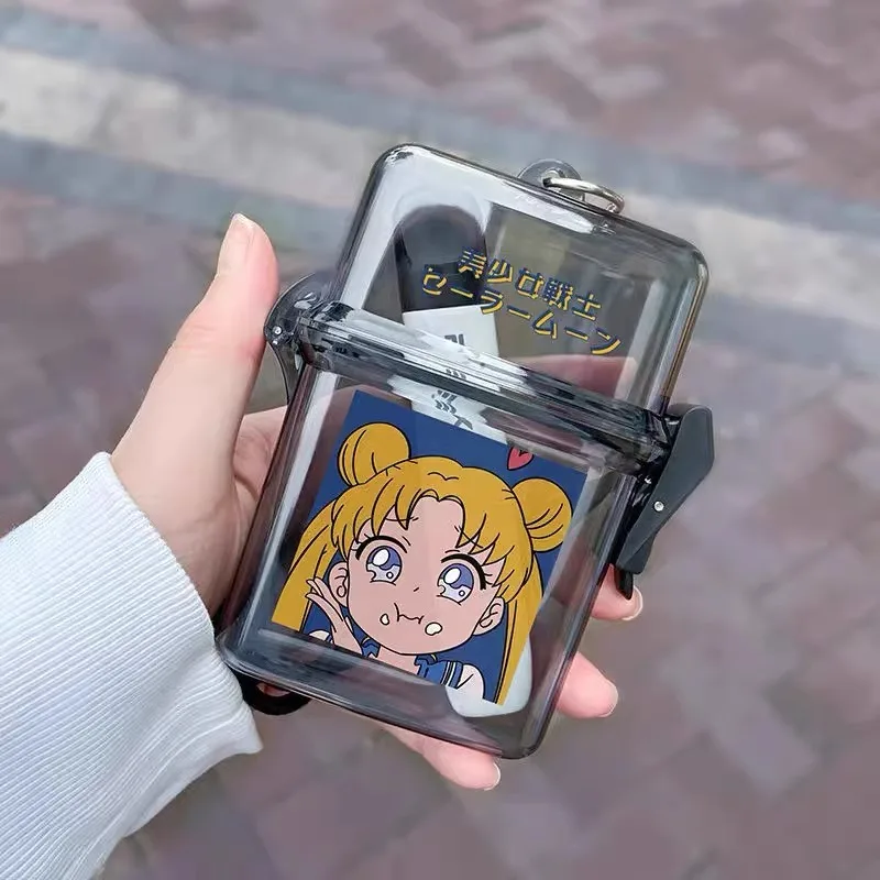 حامل بطاقات الصور Kpop صندوق تخزين بطاقات المعبود إطار صور شفاف أدوات مكتبية مدرسية كورية صندوق تجميع صغير حامي الصورة #3