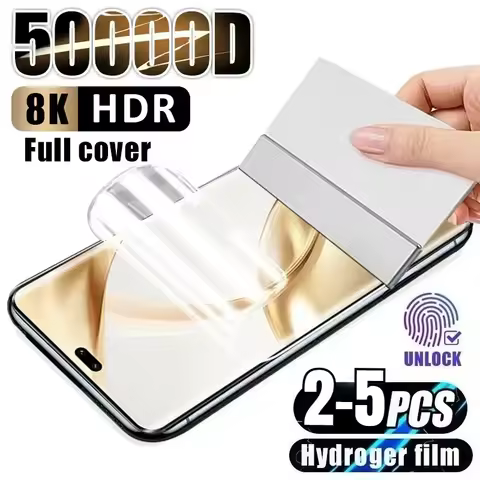 2-5Pcs Full Cover Hydrogel Screen Protector For Samsung Galaxy S10 S20 S21 Plus S22 S23 Ultra FE Note 9 10
