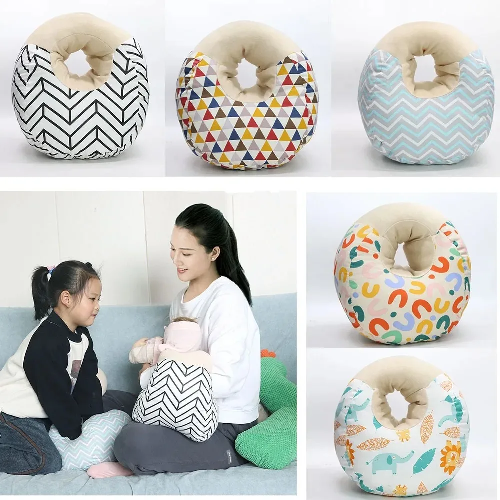 Newborn Breastfeeding Arm Pillow Baby Head Nursing Support Cozy Cradle Arm Pillow Maternity Soft Baby Care Accessories