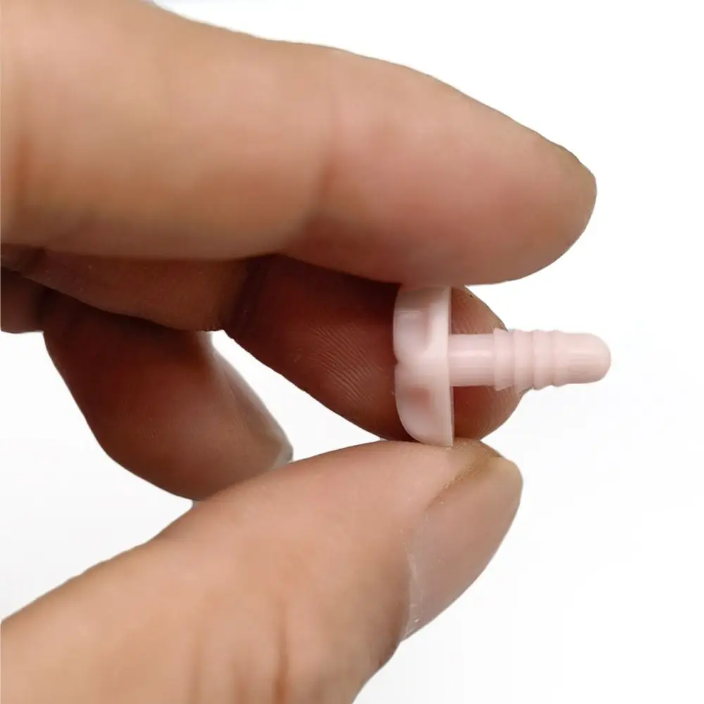 Accesorios para muñecas con nariz triangular, herramienta de bricolaje de 15x7mm, nariz de zorro, botones de oso de plástico, piezas de seguridad, nuevo