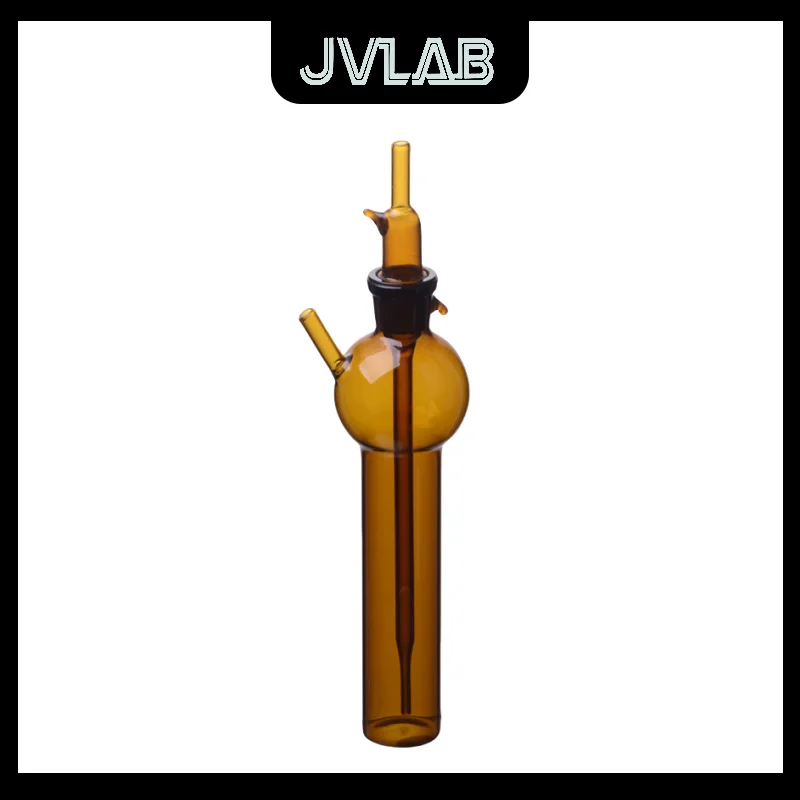 

Brown Impact Absorption Bottle Ball-Shaped Design High Borosilicate Glass 10-500ml Chemical UV-Sensitive Storage JVLAB