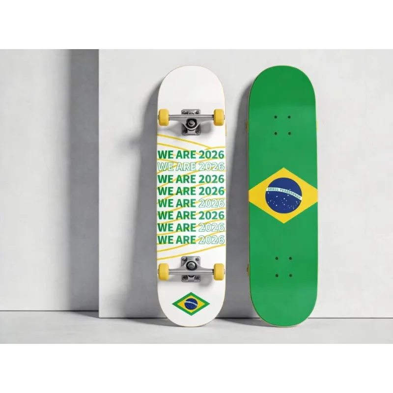 7-layer Northeast Maple Skateboard Surface, Professional Double Warp Skateboard Bare Board, Support Pattern LOGO Customization