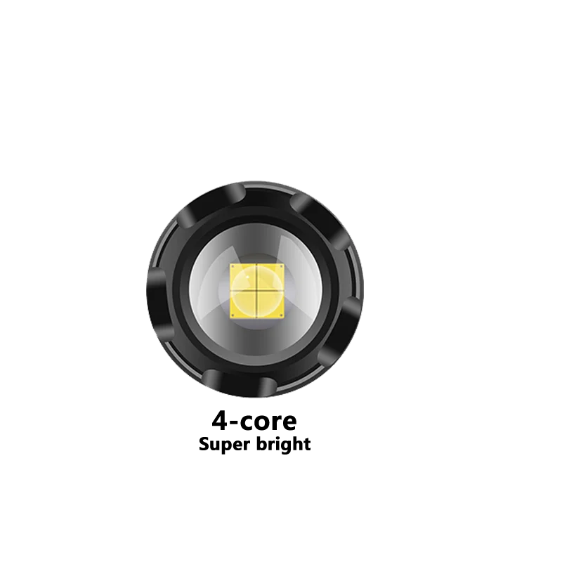 ✨ Upgrade XHP50.2 3000LM High Brightness LED Flashlight 💡 Android fast charging 🌙 Night Fishing Adventure Artifact