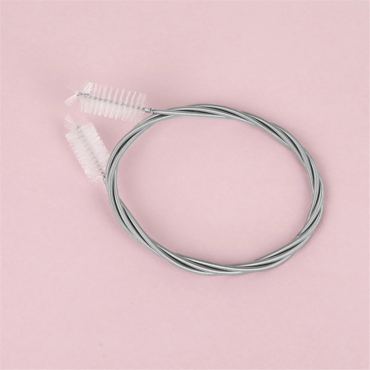 A71P الفرنسية القرن الترومبون البوق تنظيف عدة الفولاذ المقاوم للصدأ النايلون فرشاة فرشاة تنظيف الآلات الموسيقية #2