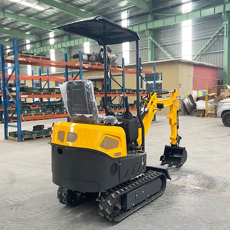 

Customized NKS 1.2-ton small excavator agricultural equipment mini excavator tiller backhoe loader
