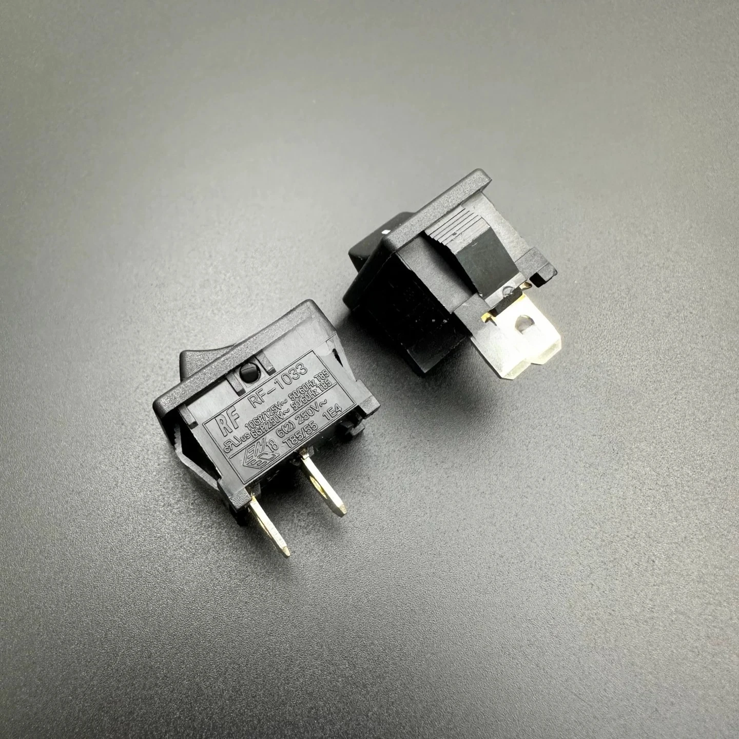 for RONGFENG RF-1033 Rocker Switch,2Pin 2Position 6A 250V  50pcs