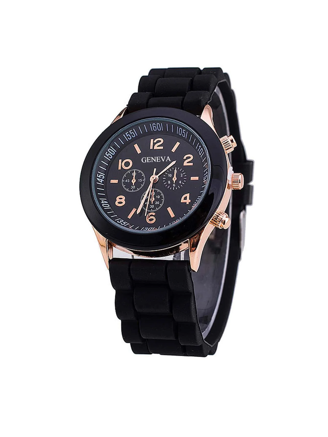 Geneva Silicone Watch Fashionable and Beautiful Colored Jelly Student Sports Women's Sports Watch