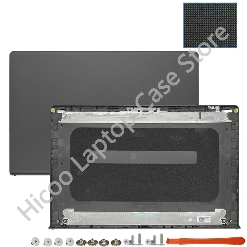 New For DELL Vostro 15 3510 3511 3515 3520 3525 Laptop LCD Rear Cover/Front Frame/Hinges/Axle Cover Black