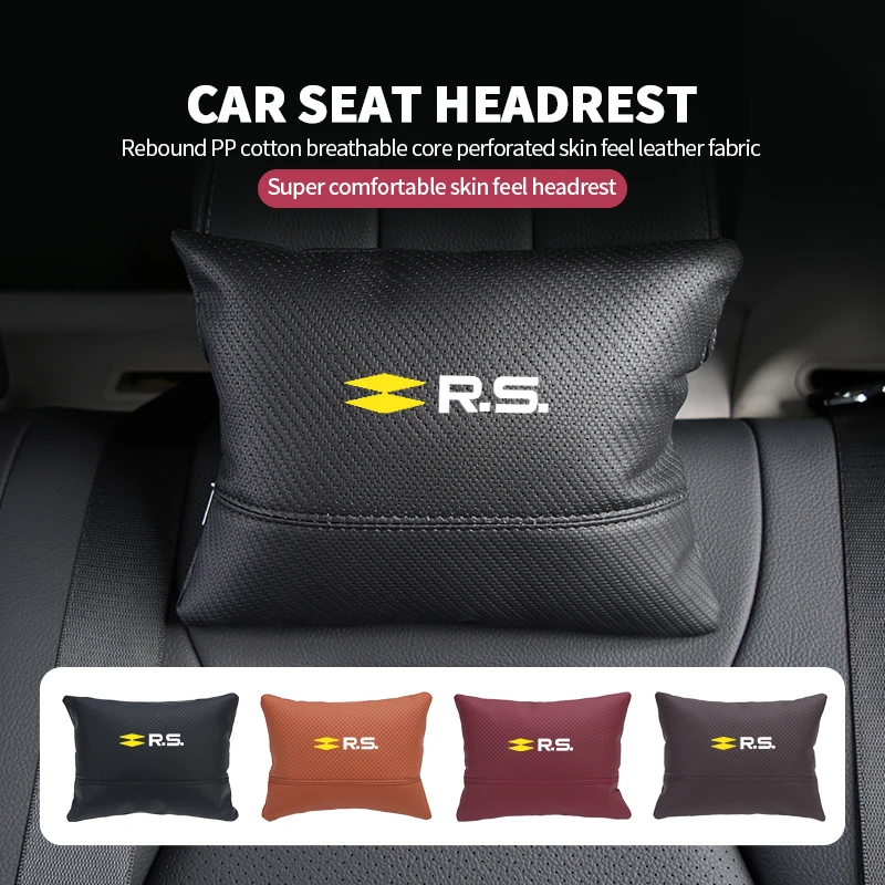 

Для Renault автомобильный подголовник подушка для шеи поясничная поддержка поясная защитная подушка Clio Arkana Captur Twingo Talisman RS Logan Duster