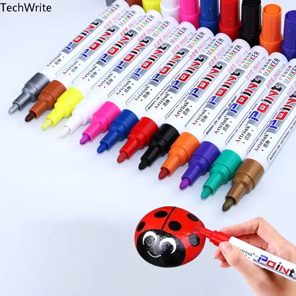 

Colorful Large Capacity Paint Pen Mildew Resistant Non-fading Sewing Pen Waterproof Long Lasting Industrial Paint Marker