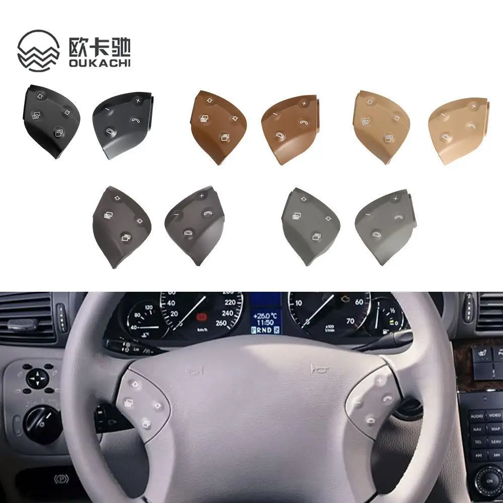 

Car Steering Wheel Switch Control Buttons Car Multi-function Switch Buttons For Mercedes Benz W203 C Class C200 C260 2038701451