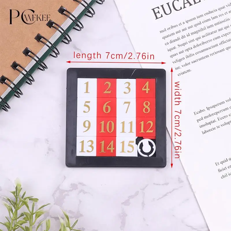 1-15 numero Slide Puzzle giochi di Puzzle del cervello esercitare il giocattolo educativo del cervello che si sviluppa per i giocattoli dei bambini