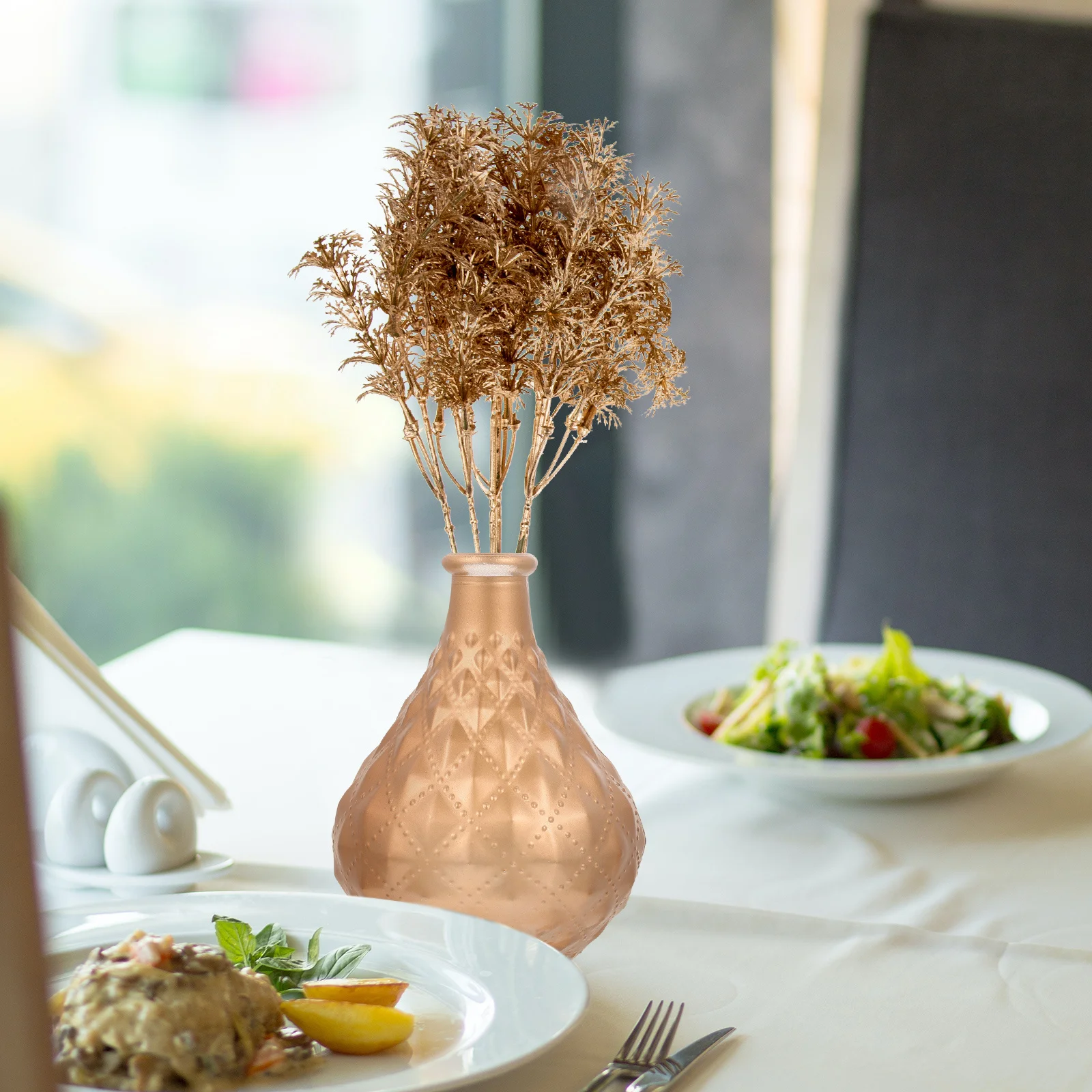 12 قطعة نبات عيد الميلاد يختار بريق الاصطناعي عطلة تشكيلة زهور إكليل محور الديكور عيد الميلاد نبات صناعي