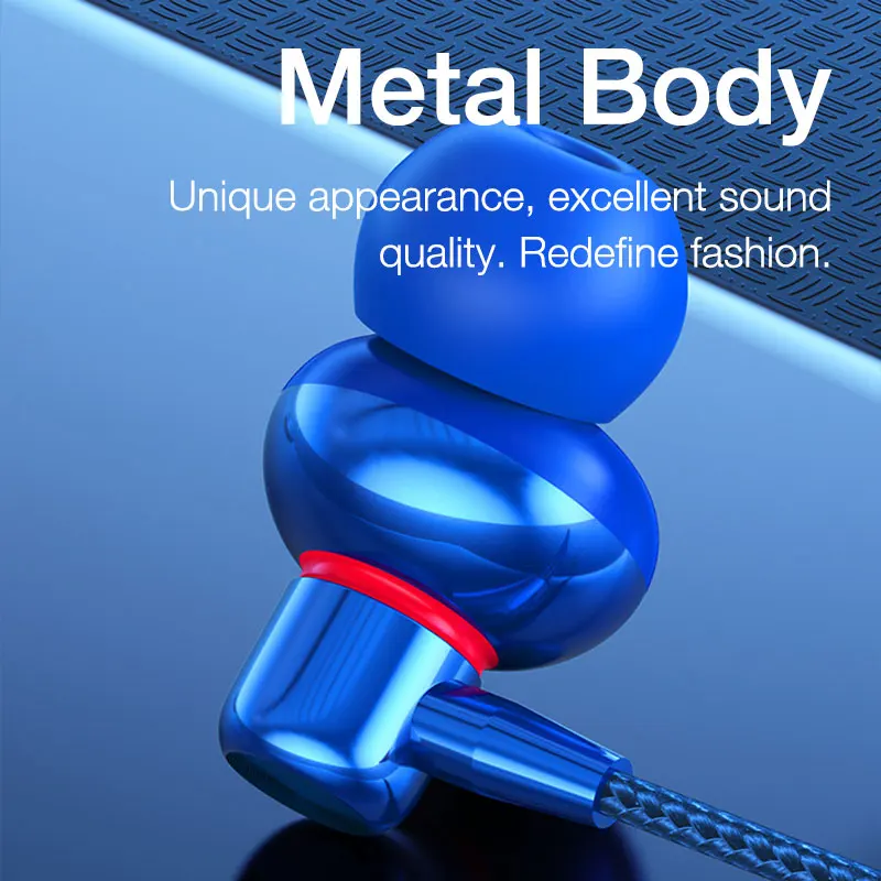 EARDECO 3,5mm auriculares con cable bajo auriculares con cable con micrófono auriculares para teléfono móvil auriculares estéreo reducción de ruido Hifi