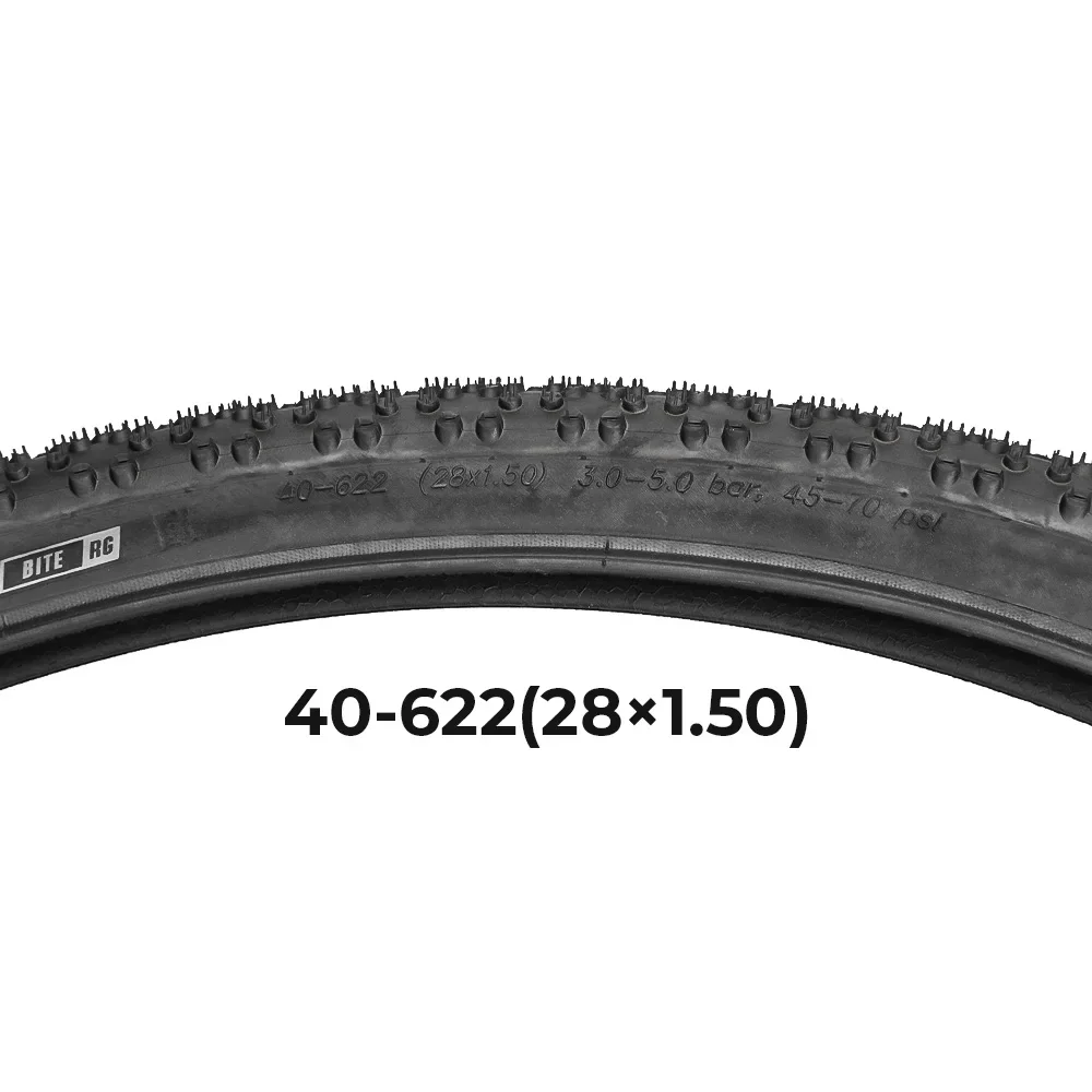 TANKE Bicycle Tire 29in 700c 28*1.5 Gravel tire TLR 40-622 road Tire MTB Mountain Bike Tire Steel Wire Tyre Black 1pc 2pc