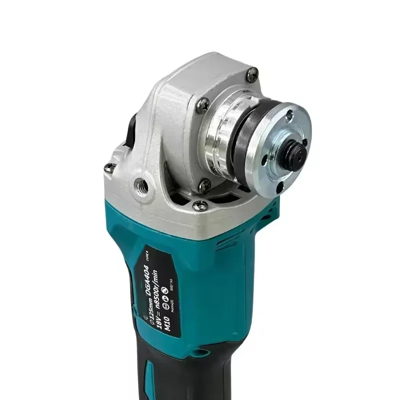 Passend für Makita DGA404 125/100 mm bürstenloser Lithium-elektrischer Winkelschleifer, wiederaufladbare Schneidemaschine, Hochleistungs-Poliermaschine
