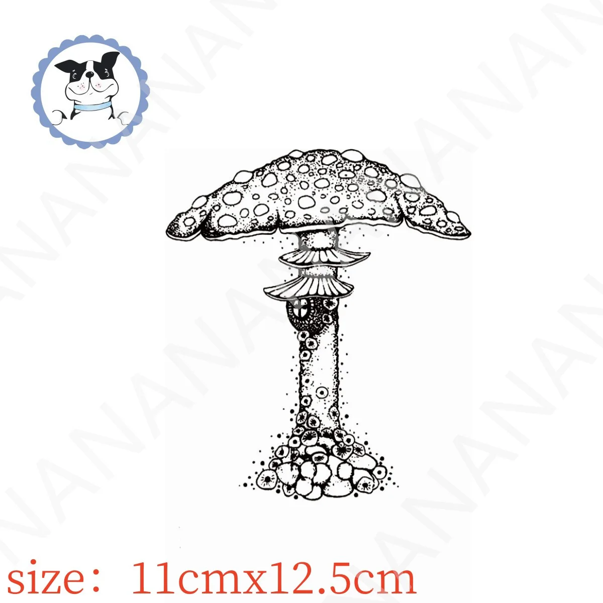 PUPPY STAMP Mushroom Collection Clear Stamps Scrapbook Diary Decoration Embossing Handmade Template Make Diy Greeting Card Album