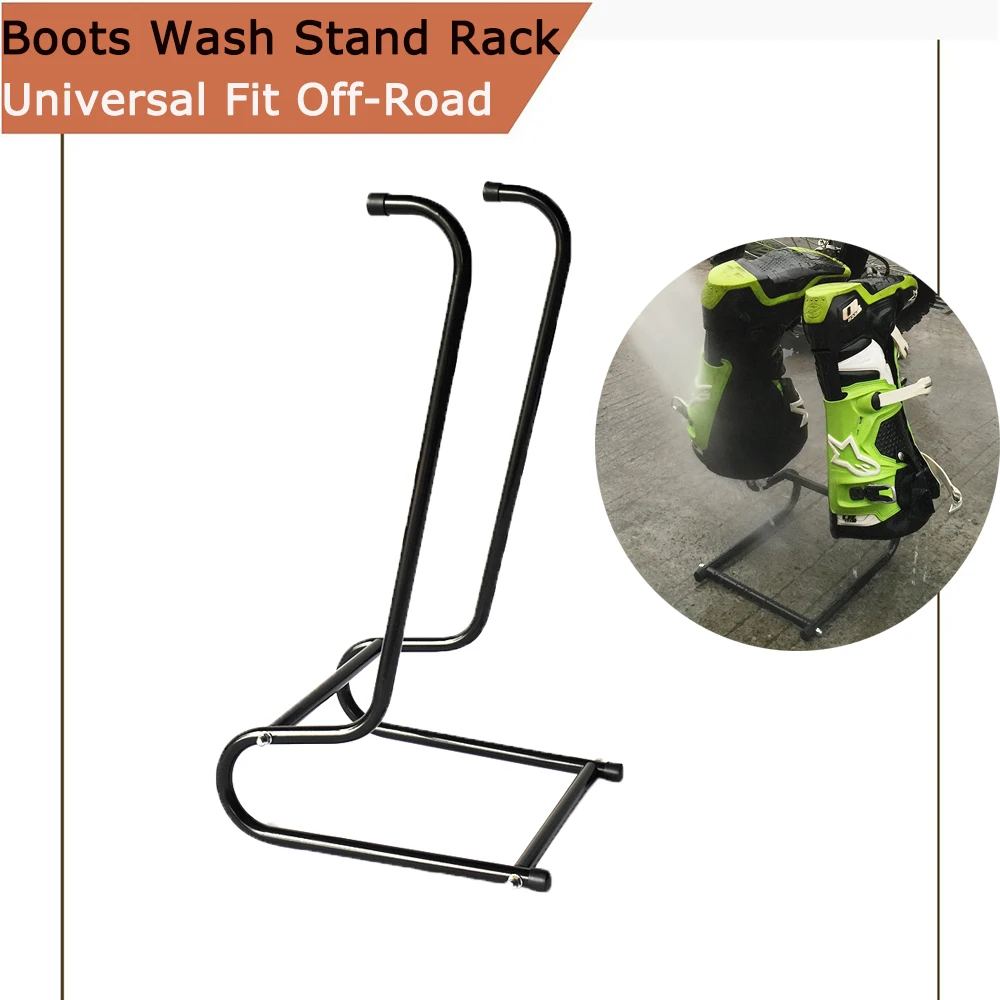 OTOM Motorcycle Universal Tool Motocross Boots Stand Rack Wash Rack Accessories Adjustable Kickstand Foot Side Stand Steel