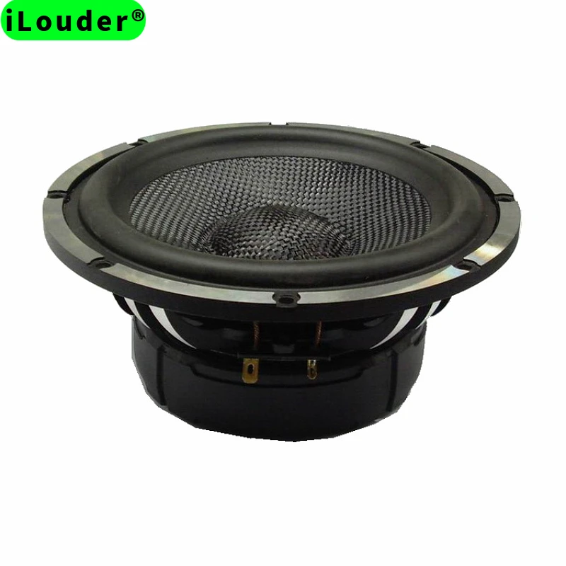 Glass Fiber Cone+Rubber Edge 49Hz-10KHz RMS Power 50W Woofer Speaker Aluminum Frame 6.5Inch 4Ω/8Ω Ferrite-magnet Bass Speaker