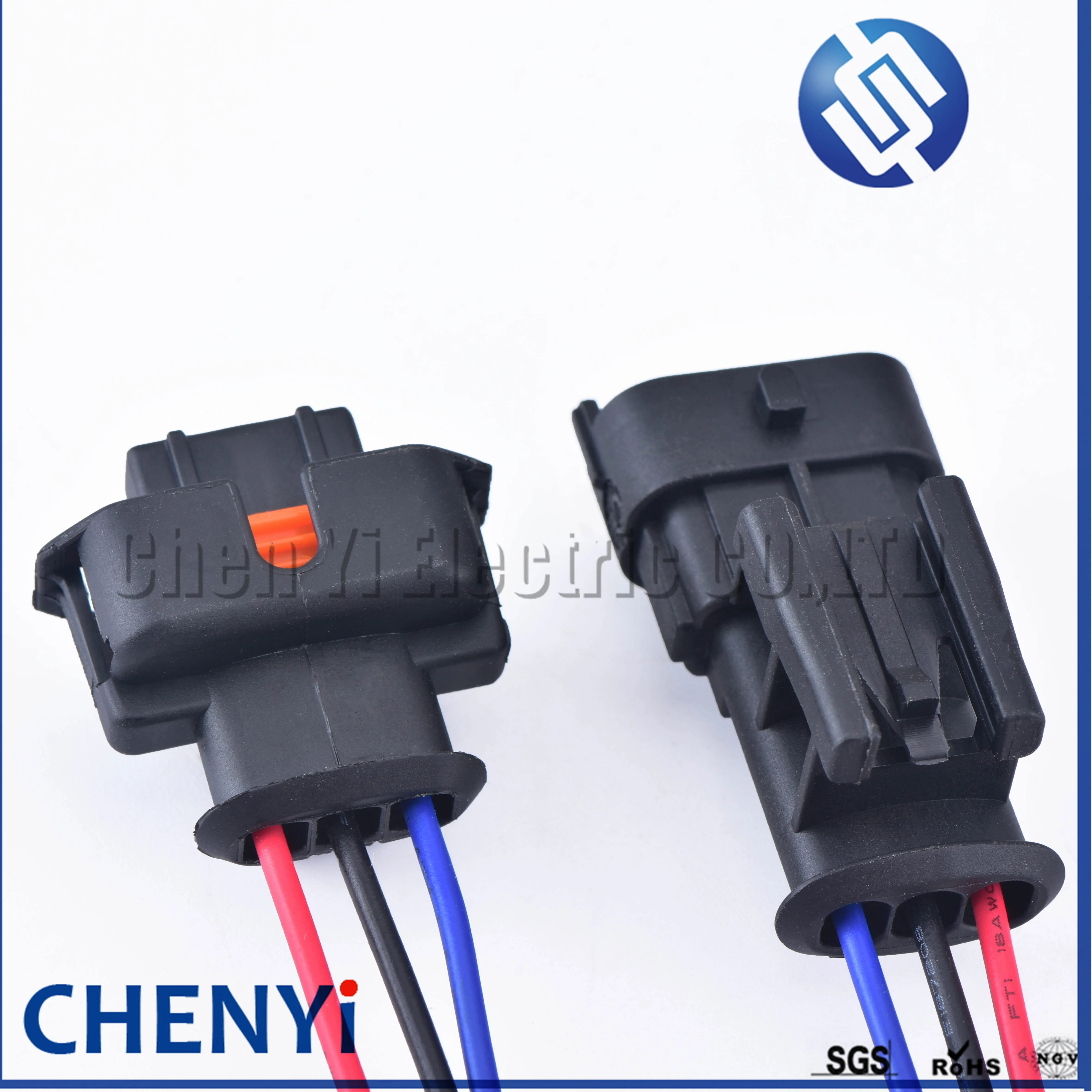 3 Pin Auto MAP Sensor Connector Common Rail Diesel Injection Pump Socket Pressure Crankshaft Position Sensor Plug For 1928404227