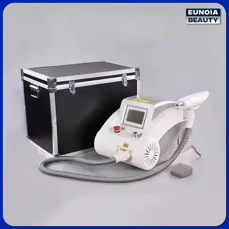 Q Switched Nd YAG Laser Tattoo Removal Machine 532 1064 1320 Multifunction Beauty Device Carbon Peeling Vascular Therapy