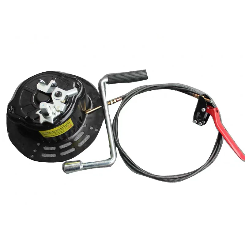 For Vertical Air Cooled Farm Cultivation Mini Tillage Machine Hand Cranked Pull Free Start Diesel Engine Starter Pull Plate