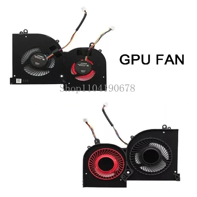 GPU Laptop Cooling Fan for MSI Stealth GS65 8RF GS65VR MS-16Q2 CW Series