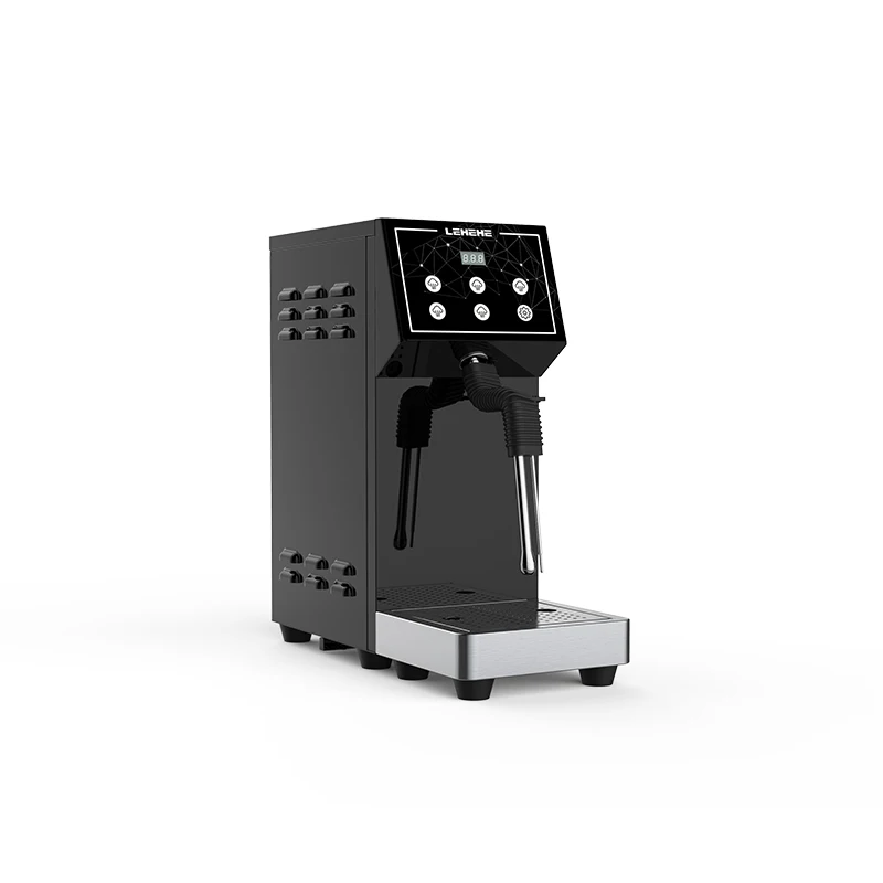 Upgraded Automatic Stainless Steel Milk Frother Steam Machine Commercial Foam Making Device For Milk Tea Shop Cafe