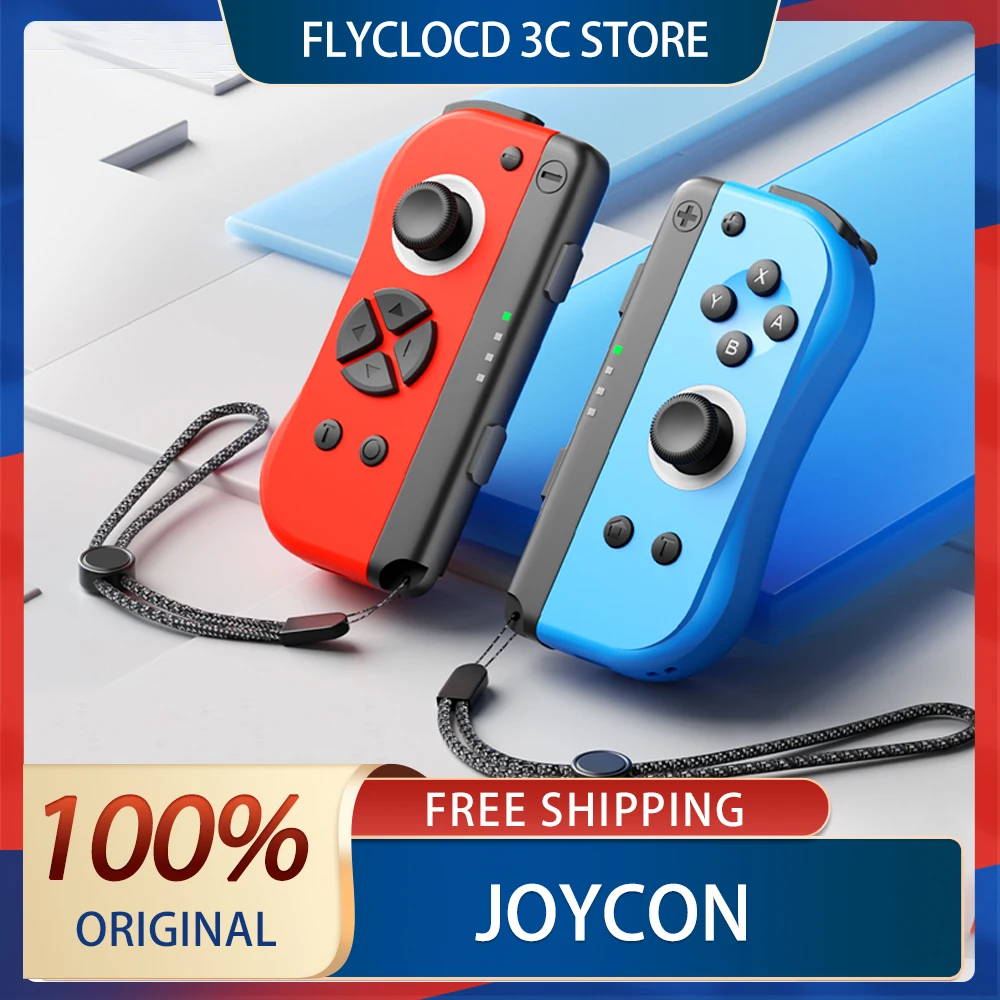 

Gamepad for Switch Vibration Motor 6-axis Gyroscope Bluetooth for Nintendo Switch / OLED Gaming Controller Accessories Gifts